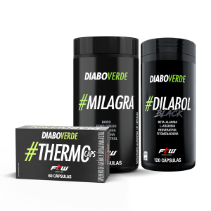 Kit Vitalidade Thermo Caps Milagra Dilabol Black