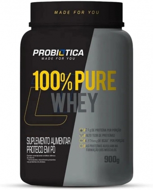 100% PURE WHEY POTE 900G COOKIES AND CREAM